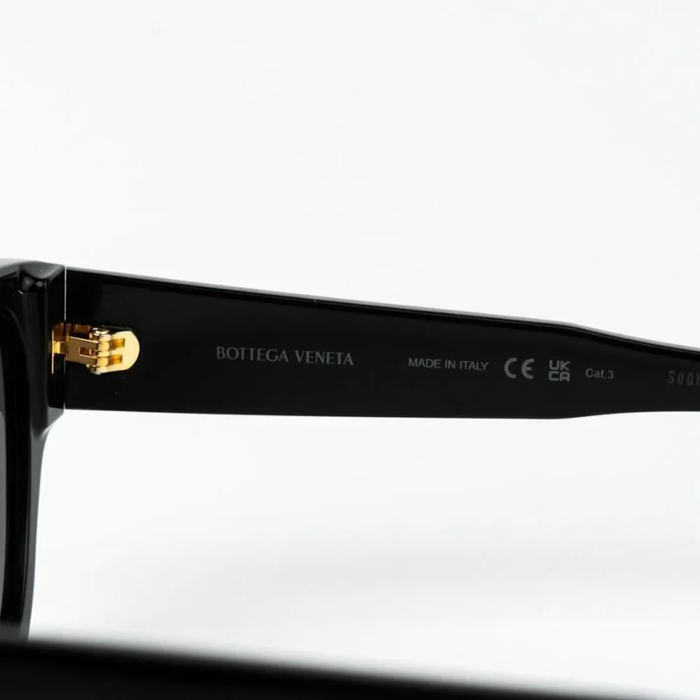 SALE! Bottega Veneta Women Sunglasses Black Grey Cat Eye BV1319S 001 BRAND NEW